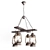 SALERNO 4X Ceiling Lamp 3D model small image 2