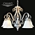 Chiaro Versache Country Style Chandelier 3D model small image 3