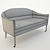 Arteriors Vernon Modern Settee 3D model small image 2