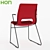 Sleek HON Stacking Chair: Comfort and Style 3D model small image 3