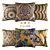 Cozy Comfort: Premium Pillow Decor Set 3D model small image 1