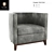Cooper Tub Chair - Stylish and Comfortable 3D model small image 1