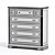 BL Mobili 621T: Stylish Chest of Drawers 3D model small image 3