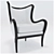 Vanessa Armchair - Opera Contemporary 3D model small image 1