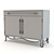 Elegant Etude Cabinet: V-Ray 3D Model 3D model small image 2