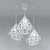 ZAHA LIGHT Chandelier: A Stunning Illumination 3D model small image 1