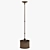 Elegant Veneta Pendant Light 3D model small image 1