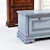 CAVIO Fiesole Entryway Set: Bench and Shoe Cabinets 3D model small image 2