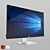 Dell S2415h Monitor: Crisp and Sleek 24" Display 3D model small image 1