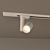 Track Matt around: Sleek and Stylish Track Light 3D model small image 1