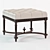 Elegant Parisienne Footstool 3D model small image 1