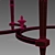 Elegant Parisienne Footstool 3D model small image 3