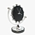 Axis Clock: Sleek and Elegant Timepiece 3D model small image 1