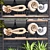 Brick Wall Decor Set 3D model small image 2
