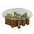 Elegant Porta Romana Coffee Table 3D model small image 2