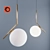 Modern Round Lamp 3D model small image 2