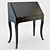 Elegant Ralph Lauren Home Bureau 3D model small image 1