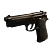 High-Performance Beretta M9 Pistol 3D model small image 1