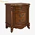 Carpenter Night Stand: Stylish and Functional 3D model small image 1