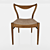 Revival Oak Chair: Craftsmanship Redefined 3D model small image 2