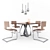 Contemporary Dining Tables Collection 3D model small image 2