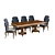 Frandis B Collection: Diner Chair & Table 3D model small image 1