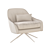 Roar + Rabbit Velvet Swivel Chair 3D model small image 3