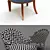 Elegant Evolution Armchair 3D model small image 3