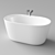 Aquatica Lullaby Nano White: Enjoy a Dreamy Bath 3D model small image 1