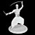 Cossack Heritage Figurine 3D model small image 3