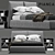 Elegant Bedroom Set: ORIENTE 3D model small image 1