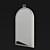Elegant ELLA Wall Mirror 3D model small image 3