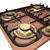 Revitalize Your Cooking with Restart Hob ELP045 3D model small image 2