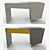 Sleek Writing Desk - Multiple Finishes 3D model small image 2