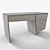 Sleek Writing Desk - Multiple Finishes 3D model small image 3