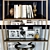 Elegant Décor Shelf 3D model small image 2