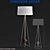 Sleek OJAI Floor LAMP 3D model small image 1