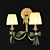 Elegant Epoca Chandelier: Art. 1365/A2P 3D model small image 2