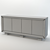 Stylish Davidson Side Cabinet 3D model small image 2