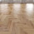 Premium Oak Herringbone Flooring 3D model small image 1