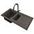 Franke Impact IMG 651: Stylish Fragranit Sink 3D model small image 3