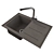 Franke Impact IMG 611: Elegant Fragranit Sink 3D model small image 3