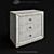 Elegant Murano Library Commode 3D model small image 2