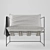 Sierra Chair: Industrial Steel Elegance 3D model small image 3