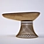 Sleek UFO Dining Table 3D model small image 1