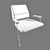 Elegant Elberta Chair: Perfect Comfort 3D model small image 2