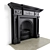 Stovax William IV Mantel 3D model small image 1