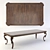 Elegant Bernhardt Medici Dining Table 3D model small image 2