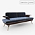 Luxury Decca Bert Frank Sofa: Timeless Elegance & Superior Comfort 3D model small image 1