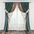 Elegant Modern Curtain Set 3D model small image 1